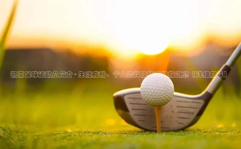 333体育官网入口江铃新能源凯南足球运动员简介 - 生涯成就、个人资料及比赛数据汇总【详细解读】