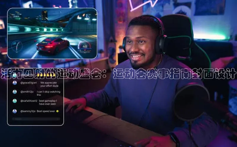 活力四射的运动盛会：运动会赛事指南封面设计